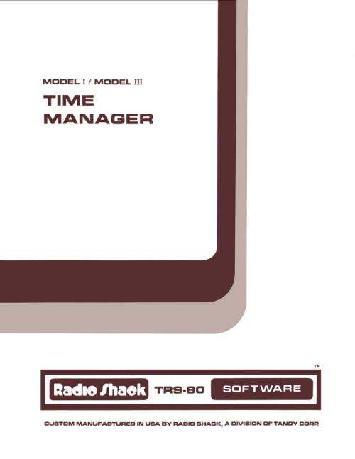 [Time Manager]